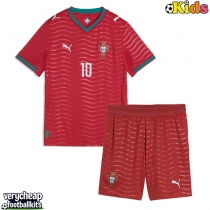 Portugal Bernardo Silva #10 Replica Home Minikit World Cup 2026 Short Sleeve (+ pants)